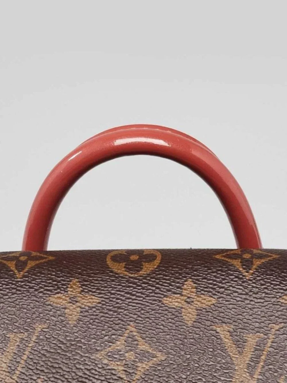 Louis Vuitton Monogram Coated Canvas/Vieux Rose Vernis Hot Springs Backpack Bag